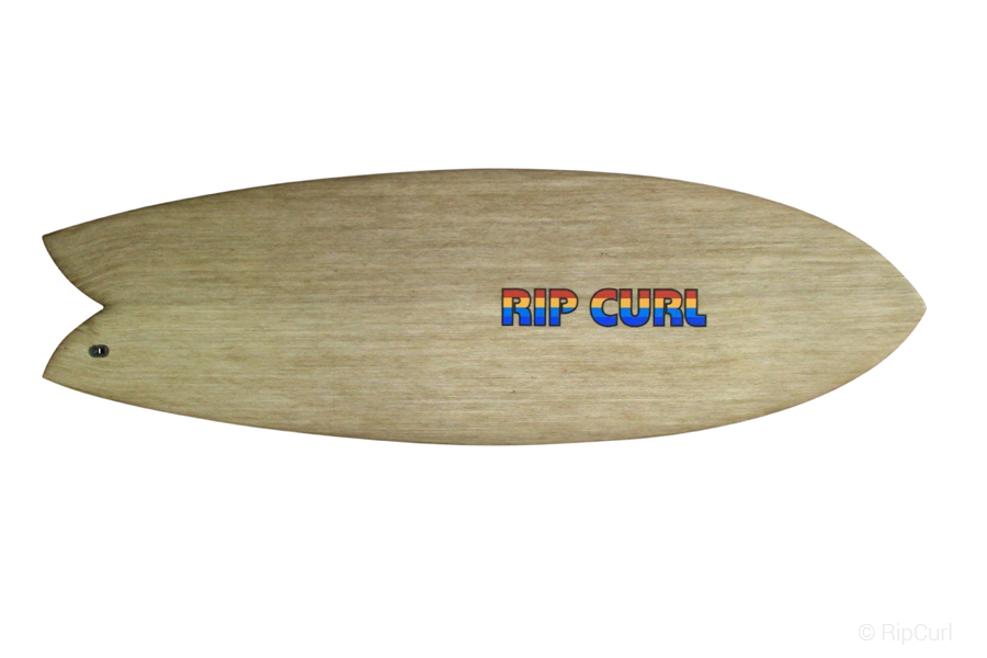 Rip Curl surfboard made from natural fibre