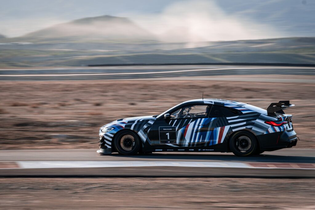 BMW M4 GT4 with sustainable solutions